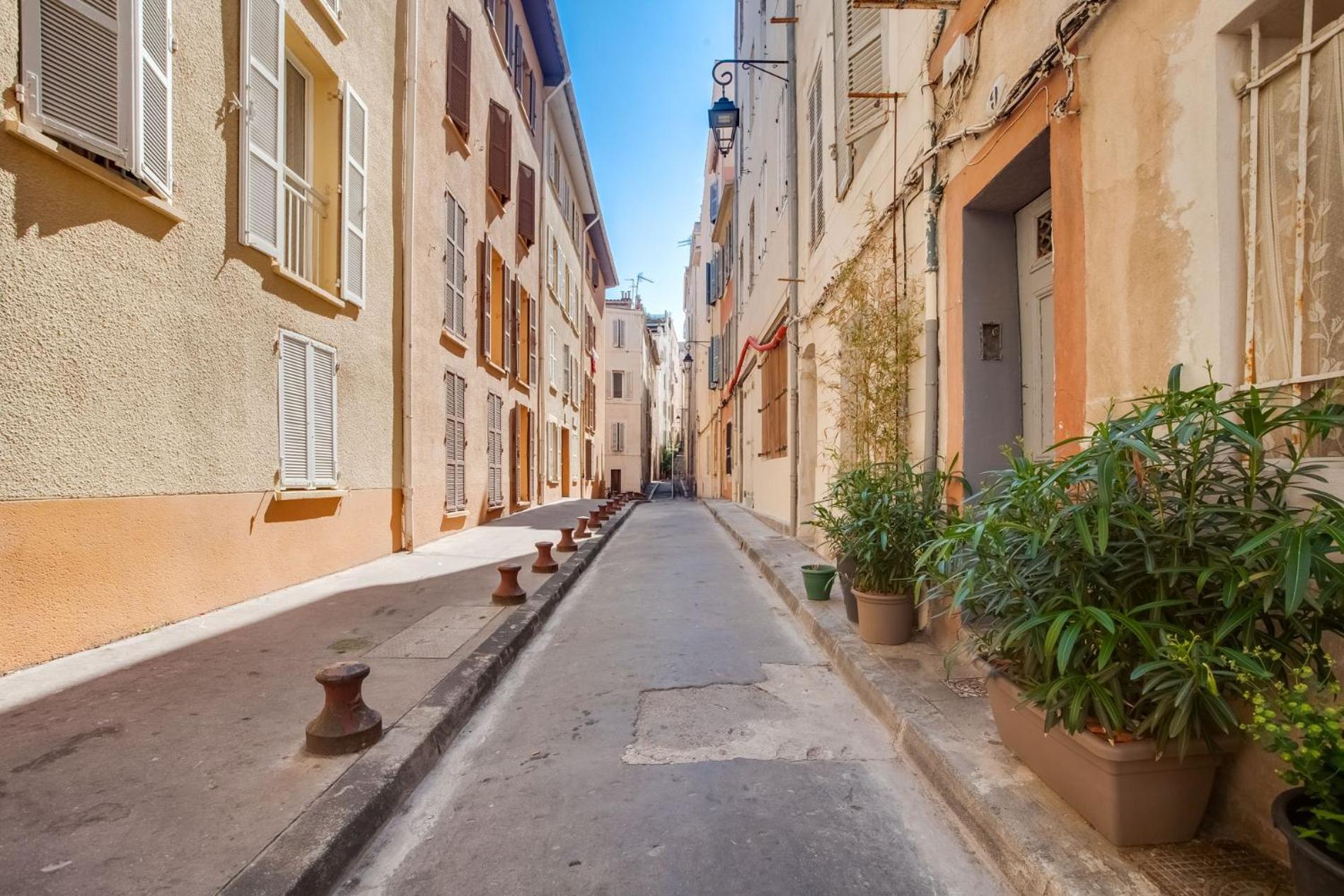Апартаменти Au Coeur Du Panier Avec Terrasse 2 A 4 Personnes Climatisation Марсель Екстер'єр фото